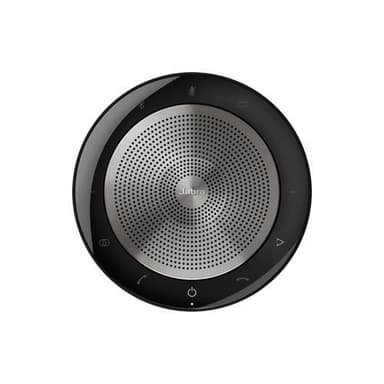 Jabra Speak 750 UC, Universell, Sort, Sølv, 30 m, 70 dB, 0,9 m, Berøringskontroll