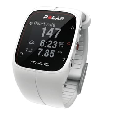 Polar treningsklokke M400 (hvit)