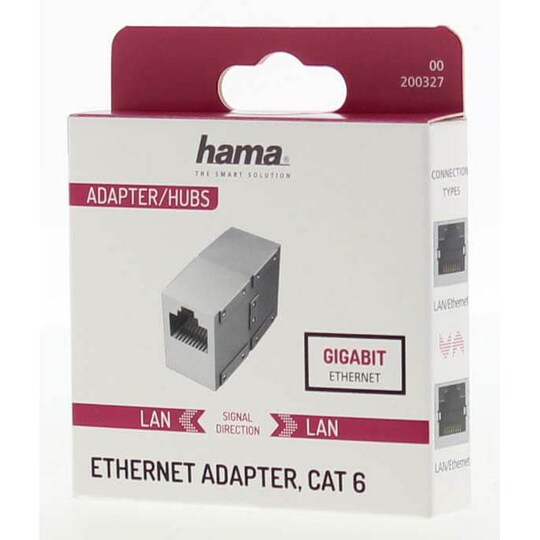 Adapter Nettverk CAT6 1 Gbit/s