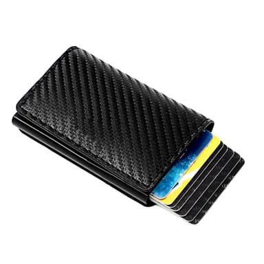 INF Pop Up kortholder lommebok RFID Brun
