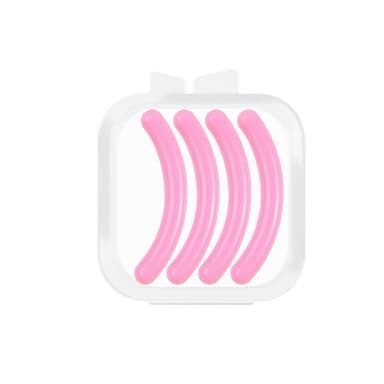 Øyenvippekrøller Refill Pads 4-Pack Rosa