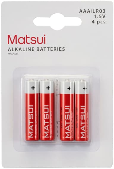 Matsui Batterier AAA (4 stk)