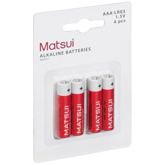 Matsui Batterier AAA (4 stk)