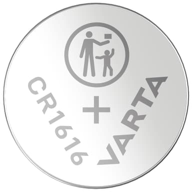 Varta CR1616 3V litiumknappcellebatteri 2-pakning