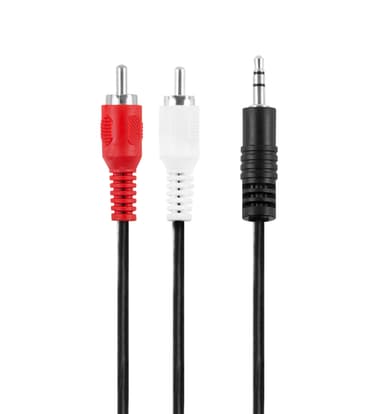 Champion 3,5 mm - 2 RCA Hane-Hane 2,5 meter