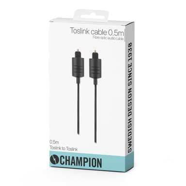 Optisk Toslink-kabel 0,5 m
