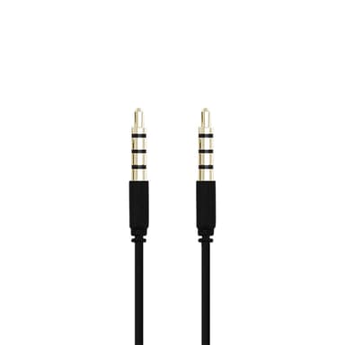 Champion 3,5 mm lydkabel 1m svart