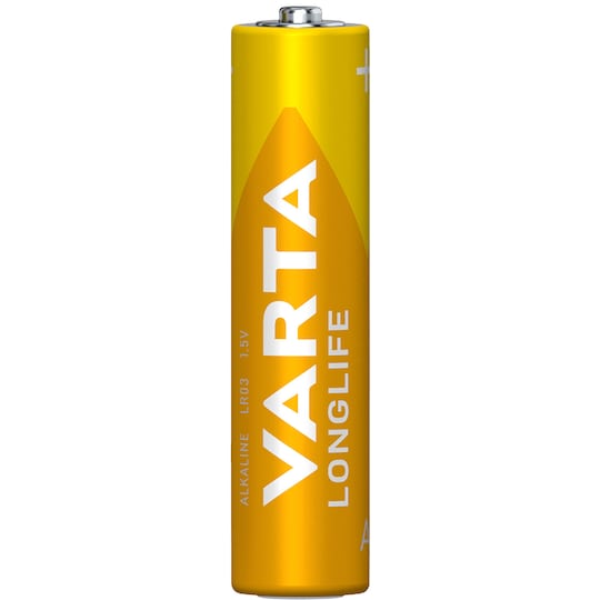 Varta Longlife AAA / LR03 batteri 10-pakning