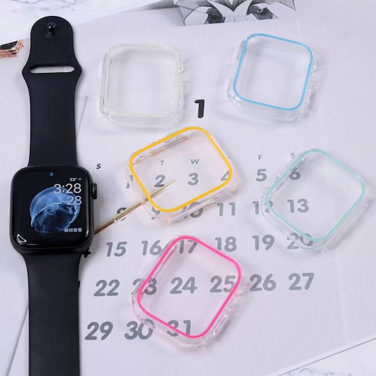 Luminous Protective Case PC 2-Pack Blå 45 mm Apple Watch