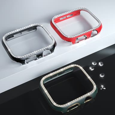 Beskyttelsesveske til PC Svart 45 mm Apple Watch 7/8