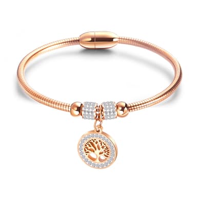 Livets tre armbånd Rose gull