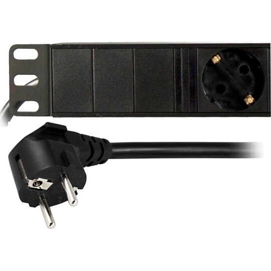 deltaco Power strip 6xCEE 7/3 1xCEE 7/7 increased touch protection