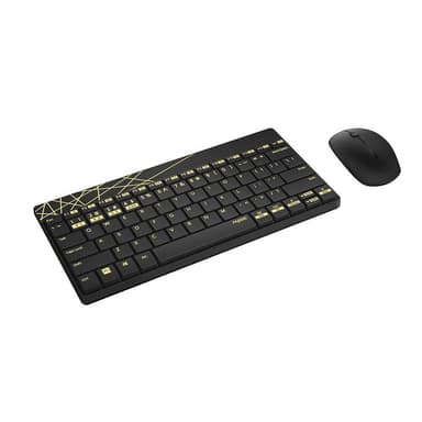 RAPOO Keyboard/Mus Sett 8000M Multi-Mode Trådløs Gul