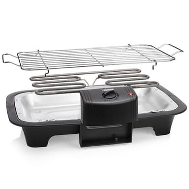 Tristar Elektrisk grill med stativ BQ-2883 inkl. Hylle 2000W