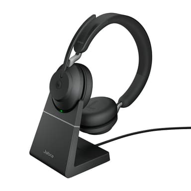 Jabra Evolve2 65, MS Stereo, Trådløs, Kontor/kundesenter, 20 - 20000 Hz, 176,4