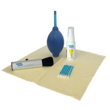 GREEN CLEAN rengjøringskit CS-1500, børste,pusseduk,veske