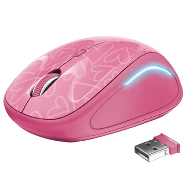 Yvi FX trådløs mus Rosa