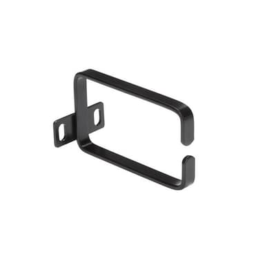 StarTech.com CMHOOK1U, Kabelring, Sort, Stål, 1U, EIA RS310-D, CE, TAA, REACH