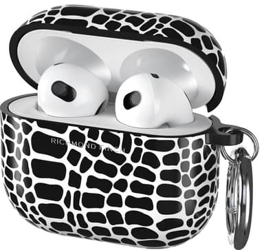 R&F AirPods Gen 3 etui (black croc)