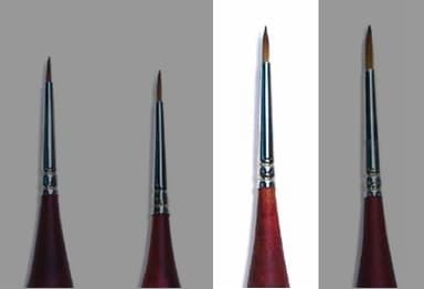 ITALERI Pensel - Sable Hair Brush 0