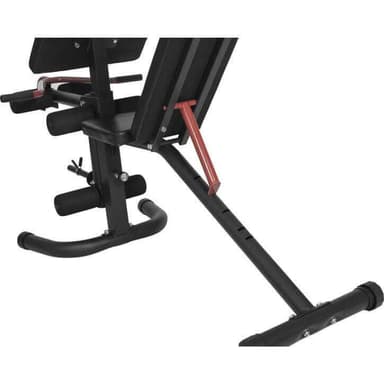 Gorilla Sports Treningsbenk Multibenk - Integrert biceps, sit-up