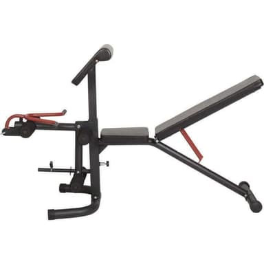 Gorilla Sports Träningsbänk Multibänk - Integrerad biceps, sit-up