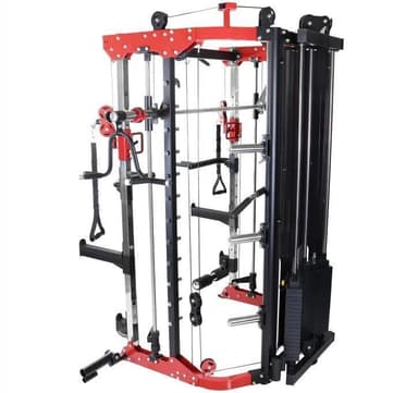 Gorilla Sports Smith maskin MULTI Kabelmaskin - Vektmagasin 2x90kg