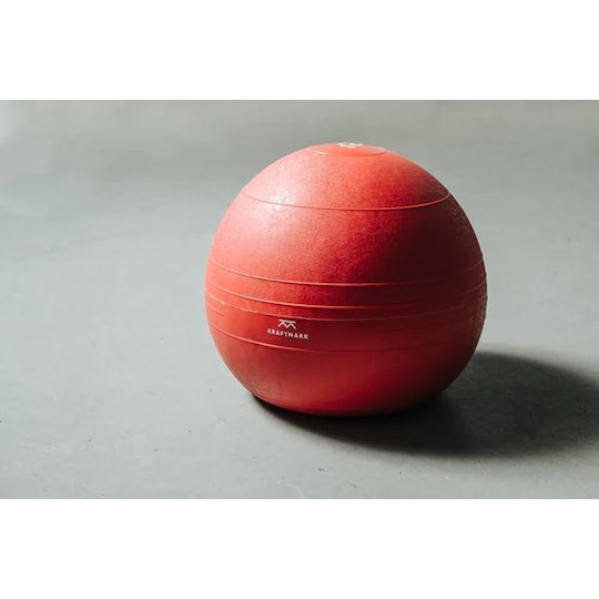 Kraftmark Trenings ball slamball er rød 10 kg