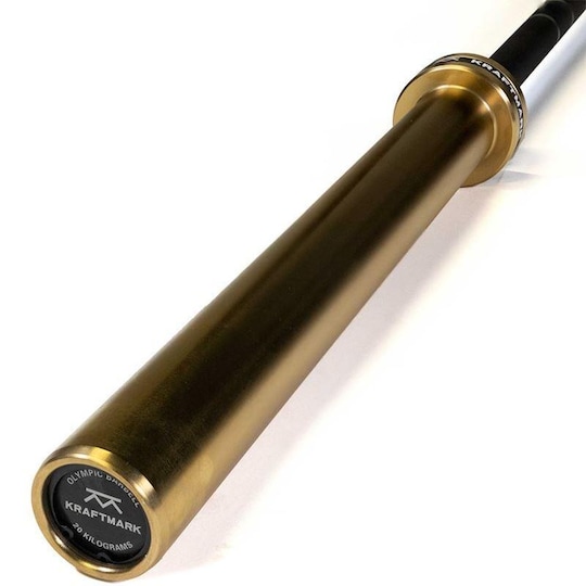 Kraftmark Olympisk vektstang 50 mm - CF Bar Titanium 20kg