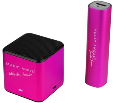 Music Angel party pack (rosa)