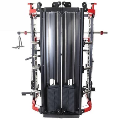 Gorilla Sports Smith maskin MULTI Kabelmaskin - Vektmagasin 2x90kg