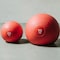 Kraftmark Trenings ball slamball er rød 10 kg