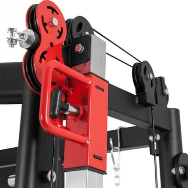 Gorilla Sports Smith maskin Multi PRO - Cable Cross Chin bar