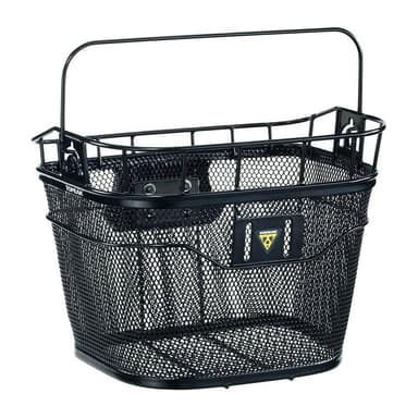 Topeak Basket Front QuickClick, korg, svart