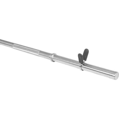 Gorilla Sports Skivstång 150 cm Fjäderlås - 30 mm