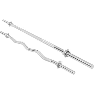 Gorilla Sports Vektstangsett Silver Star lås - 30mm
