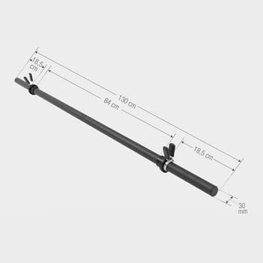 Gorilla Sports Skivstångspaket GS 5 st - 130 cm