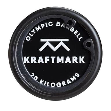 Kraftmark Olympisk vektstang 50 mm - Cerakote CF Bar Grey 20kg