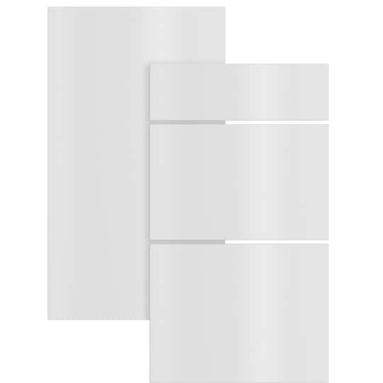 Epoq Gloss toppskuffefront til kjøkken 50x35 (hvit)