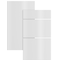 Epoq Gloss toppskuffefront til kjøkken 50x35 (hvit)
