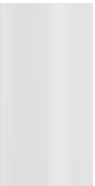 Epoq Gloss White dekkside vegg 74 cm