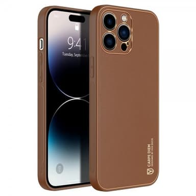 DUX DUCIS iPhone 14 Pro Deksel Brun