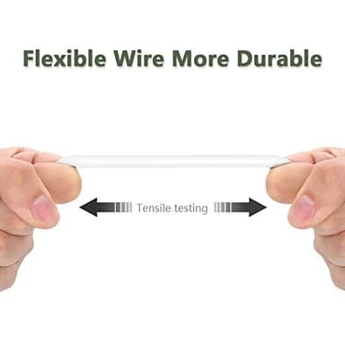 Mikro USB-kabel Hvit 2 m