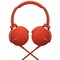 Sony on-ear hodetelefoner MDR-XB550 (rød)