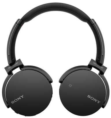 Sony MDR-XB650BT trådløse on-ear-hodetelefoner (sort)