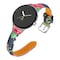 Klokkebånd i ekte skinn Flerfarget Google Pixel Watch