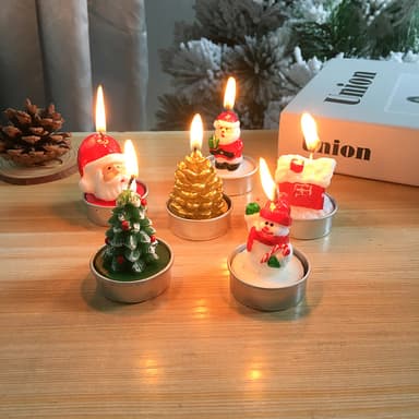 Julelys Nisselys 3 pakke Rød