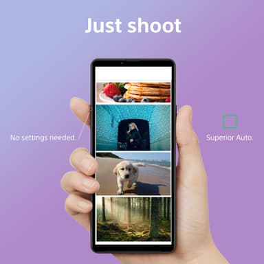 Sony Xperia 10 IV - 5G smarttelefon 6/128GB (sort)