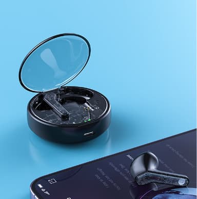 Trådløse ørepropper Bluetooth 5.2 Hvit