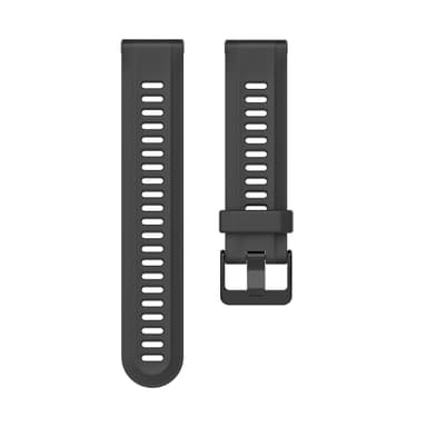 Klokkereim silikon Sort 22 mm Garmin Forerunner 955/945/935/Garmin Fenix 6 GPS